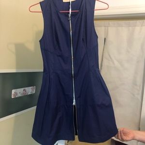 New! Isabel Garica Navy Blue Dress